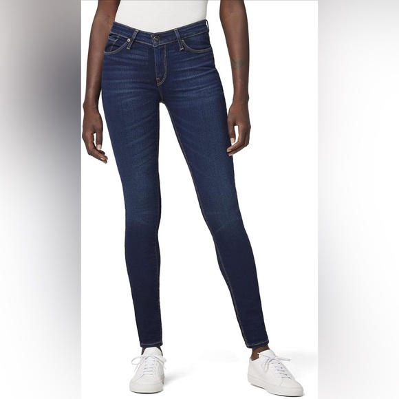 Hudson Krista Ankle Super Skinny Blue Jeans - Picture 1 of 11